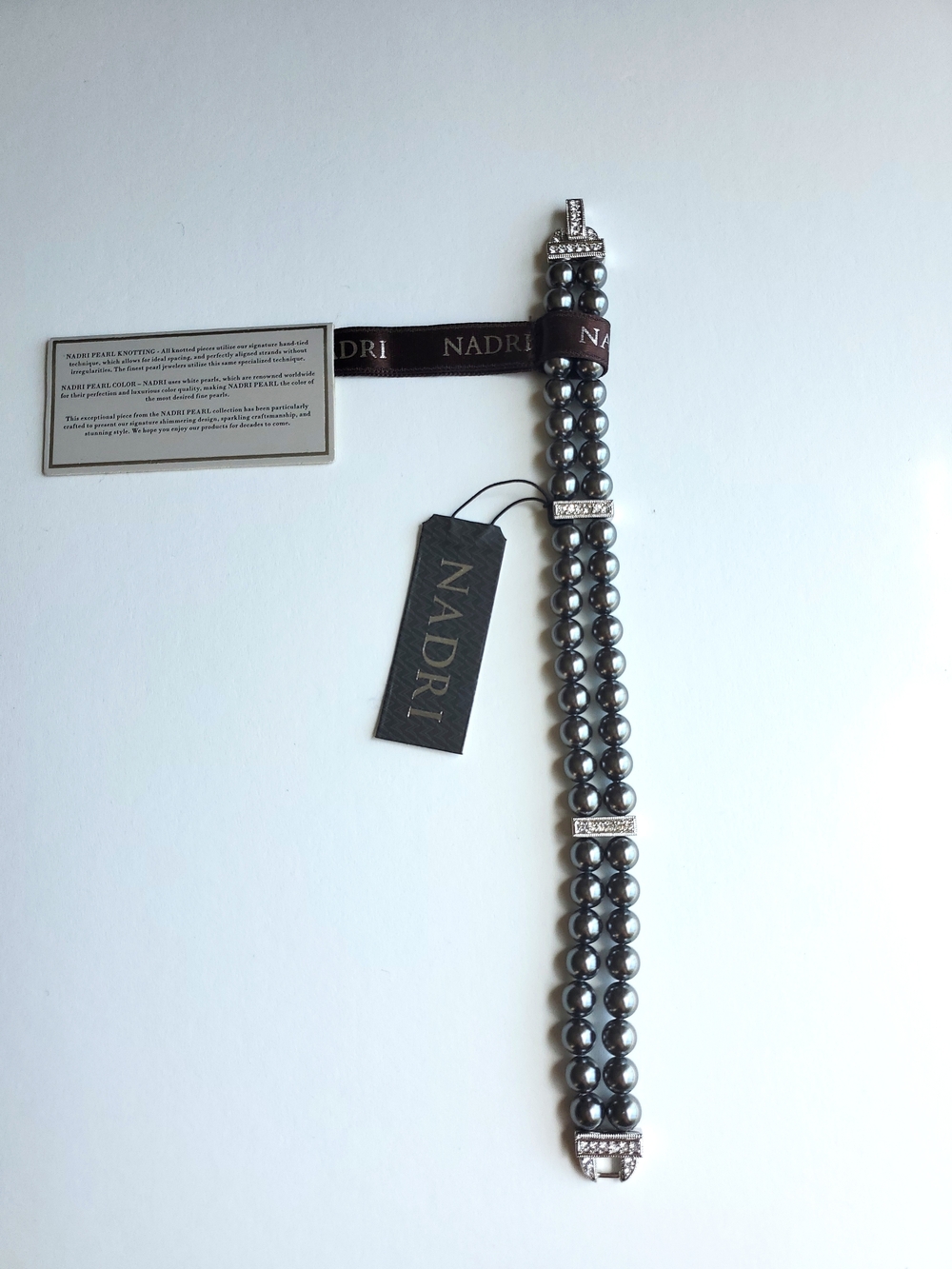 Mothers Day! “Hematite Beaded Statement Bracelet”( Ask Bundle D.C)
